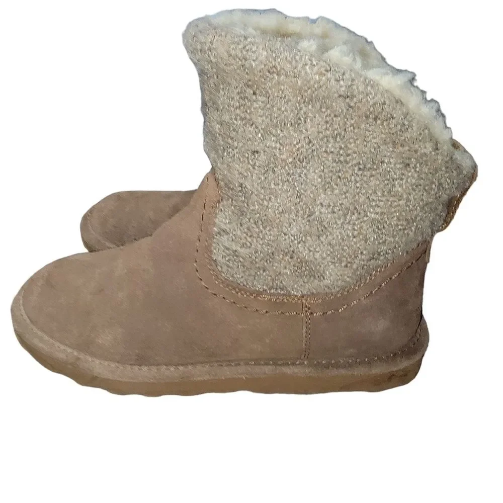 Bearpaw Virginia shearling boots size 9
